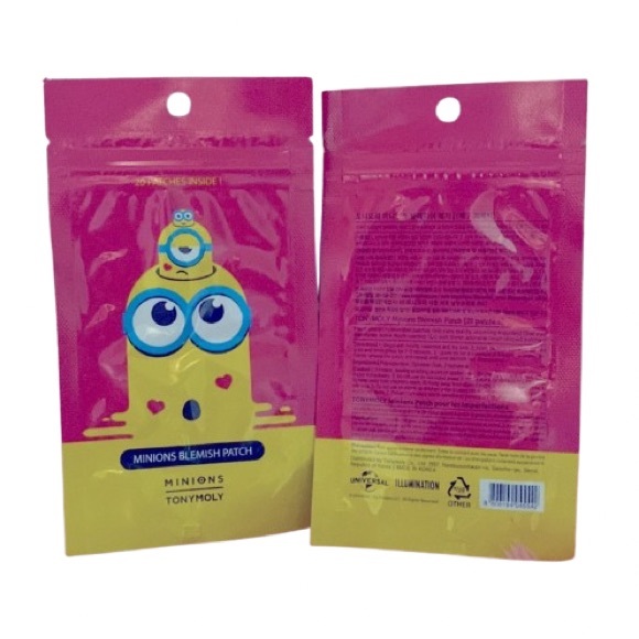 NEW TONYMOLY Minions Blemish Patch 2 Pack - Picture 3 of 7